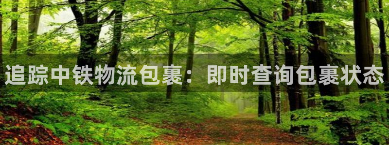 28圈图片：追踪中铁物流包裹：即时查